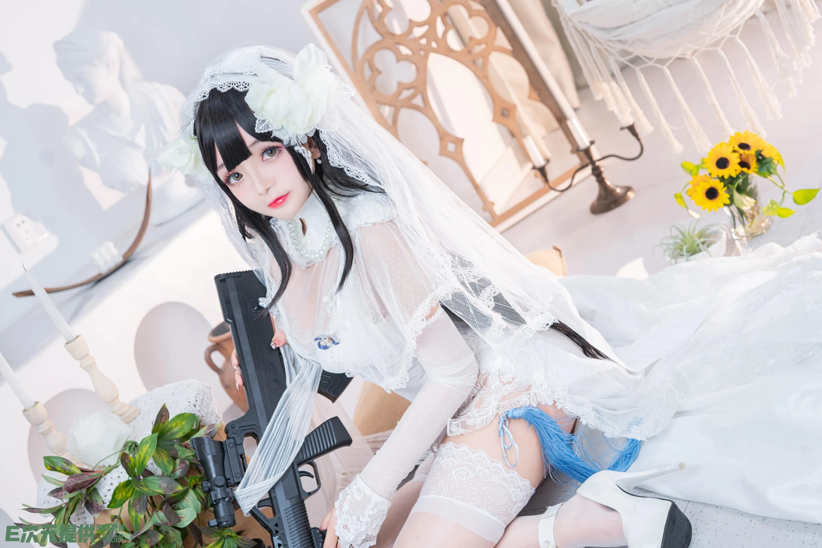 日奈娇 – NO.31 95式婚纱 [52P]插图3